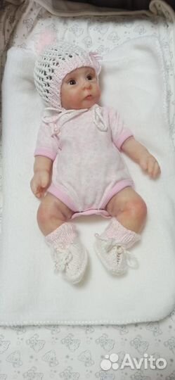 Кукла Реборн силиконовая девочка