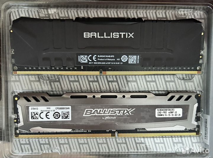 Оперативная память ddr4 16gb