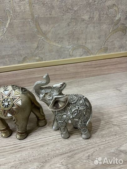 Слоны со стразами 3 шт
