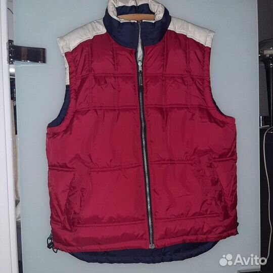 Жилетка мужская утепленная двухсторонняя 48 50