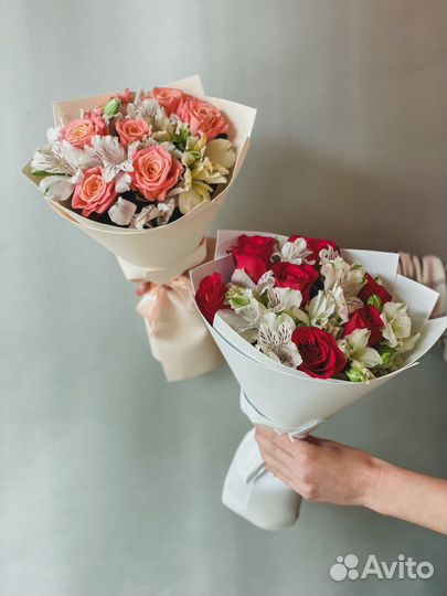 Букеты цветов по 700