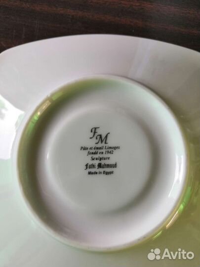 Блюдца квадратные. Производство Египет