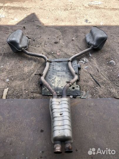 Глушитель Мерседес W211