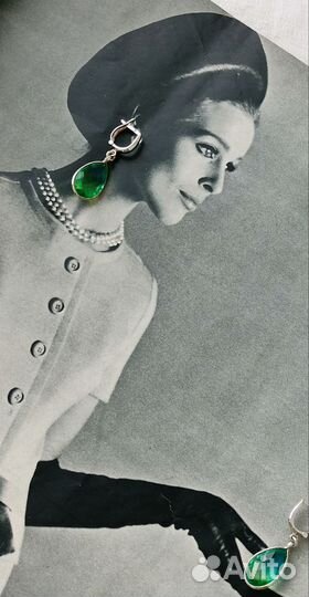 Серьги серебро