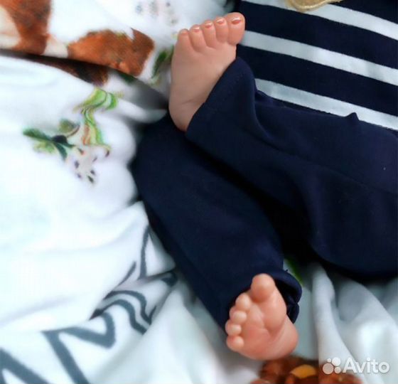 Кукла Реборн 47 см силиконовая полностью новая