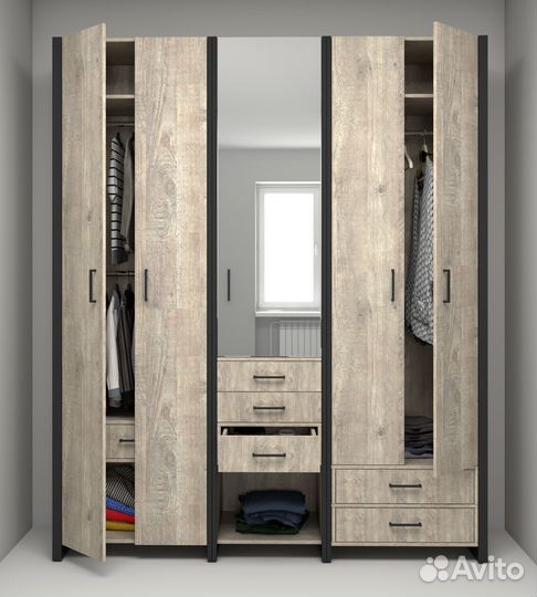 Гардеробные и шкафы на заказ