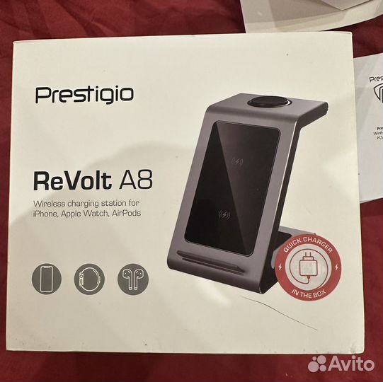 Беспроводная зарядка Prestigio ReVolt