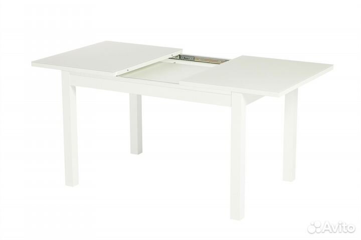 Стол прямоугольный барон-4 120+50*80 белый