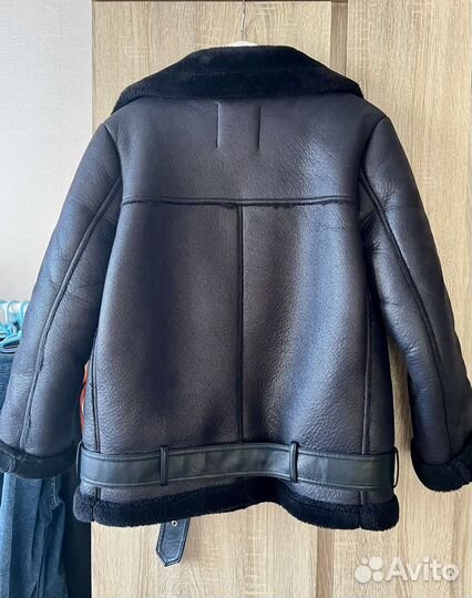 Дубленка авиатор zara оригинал