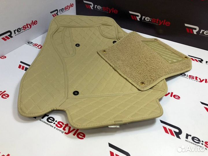 Ковры салона 3D Toyota Prius 50 R1056