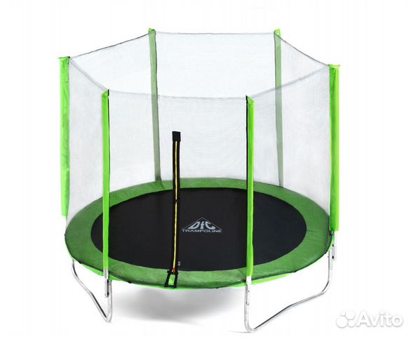 Батут DFC Trampoline Fitness с сеткой 5ft