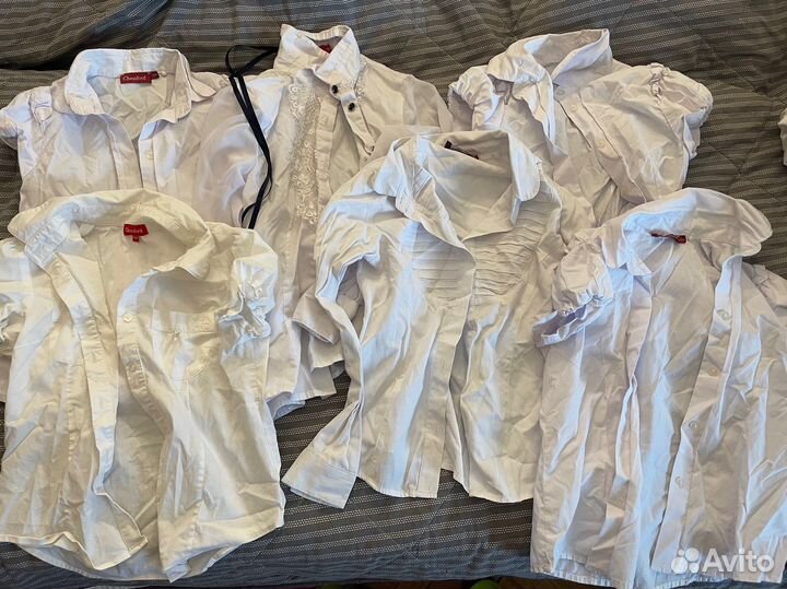 Школьная форма комплект синяя 134