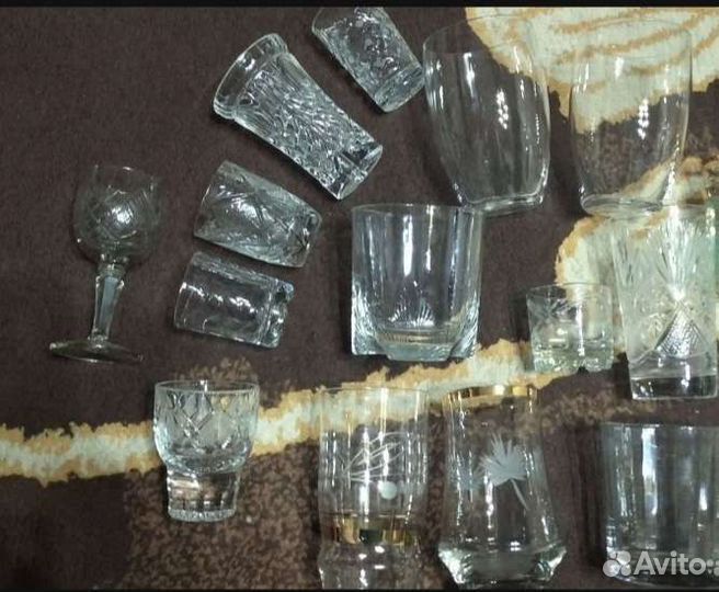 Рюмки фужеры потеряшки
