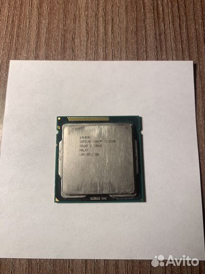 Процессор I5 2500 4 Ядра 4 Потока 3.3Ghz