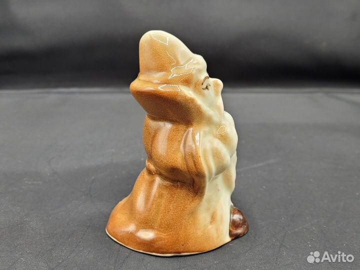 Статуэтка фарфор керамика Дед Мороз 10 см Пермь