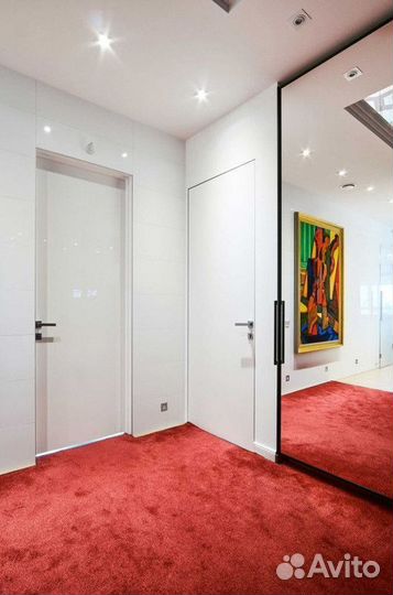 Двери межкомнатные скрытые под покраску, отделку