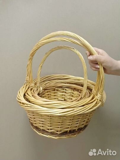 Корзины плетеные