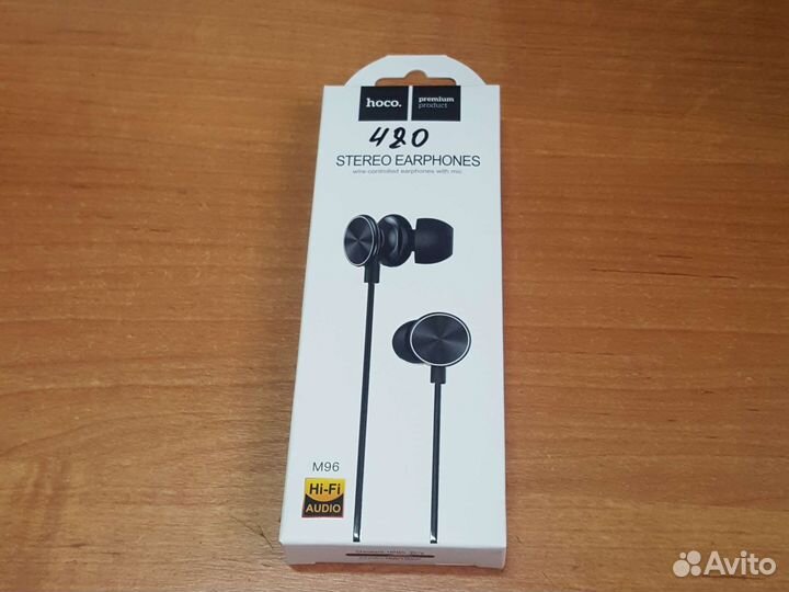 Наушники hoco M96 чёрные