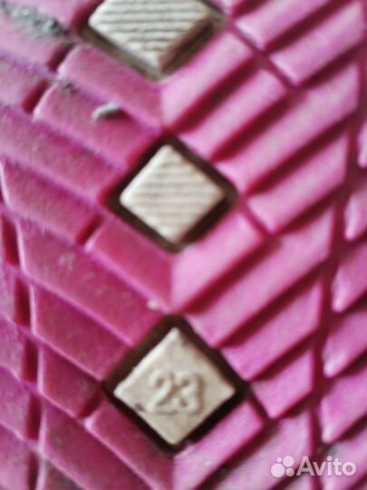 Сапоги для девочки