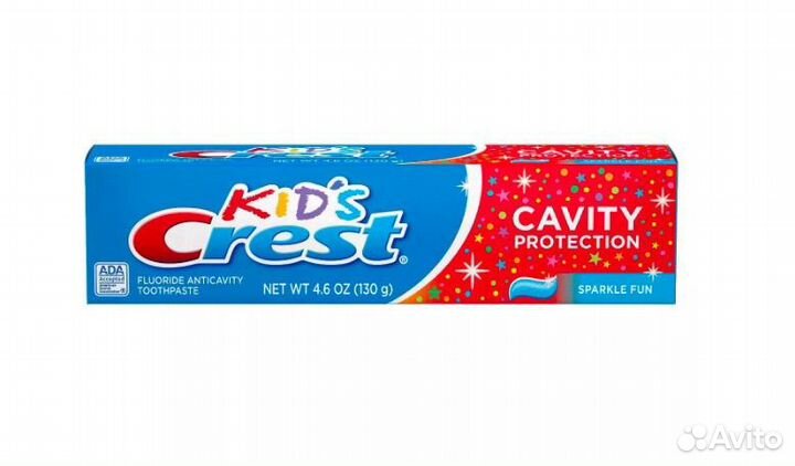 Детская зубная паста Crest Kids Cavity