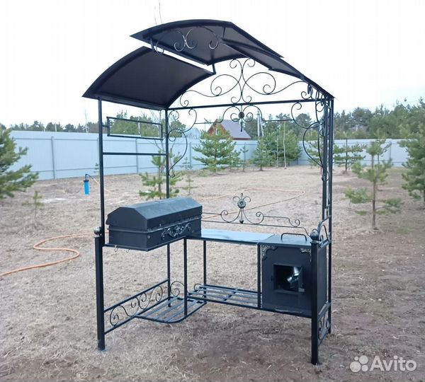 Мангал беседка