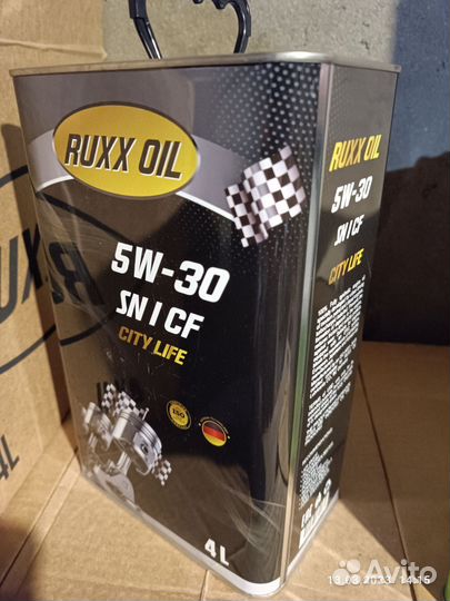 Масло моторное ruxx OIL 5w30