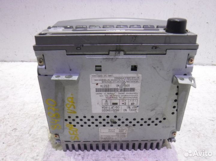 Магнитола Субару Forester 2 SG