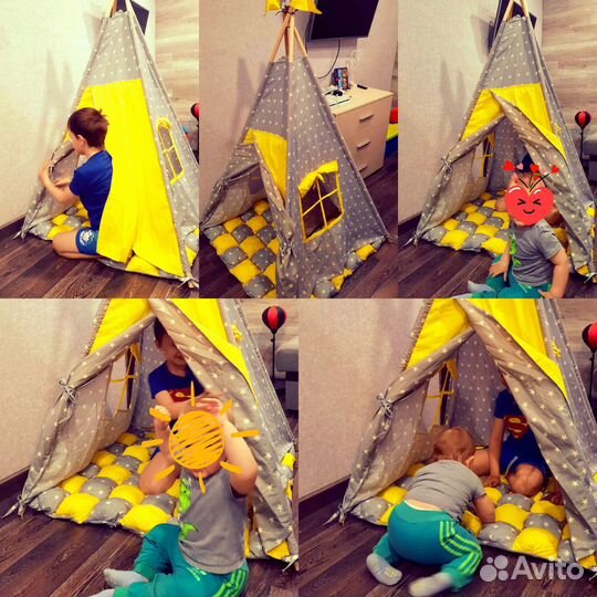 Детская палатка вигвам