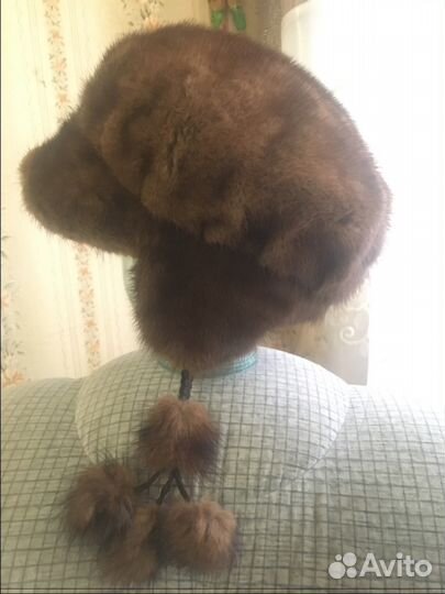 Шапка норковая