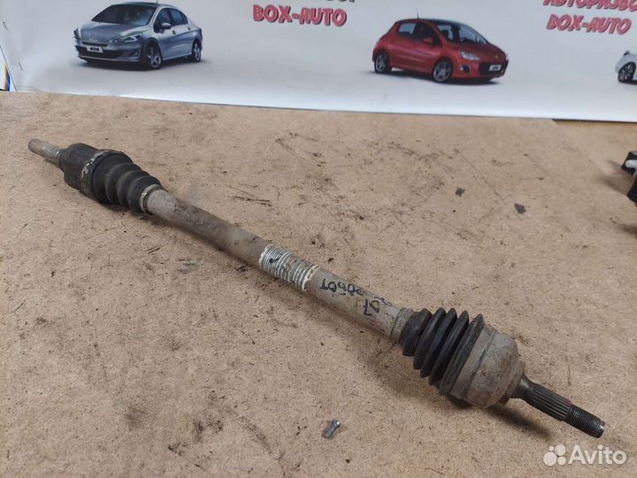 Привод правый peugeot 207 1.4 робот