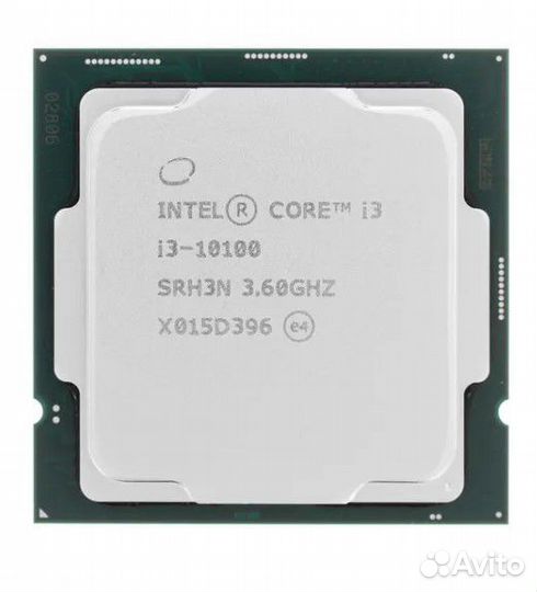 Процессор Intel core i3 10100