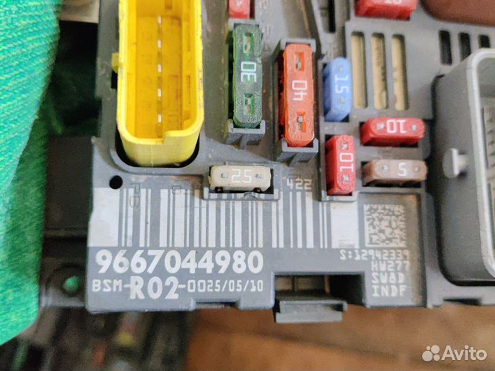 Блок предохранителей BSM R02