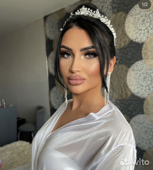 Макияж И локоны