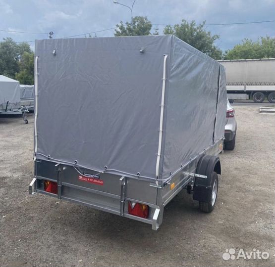 Сст 7132-09 с Евро тентом (цвет серый)