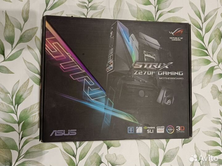 Asus strix z270f gaming
