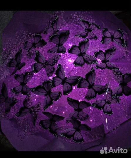 Букеты бабочки. Светильники бабочки