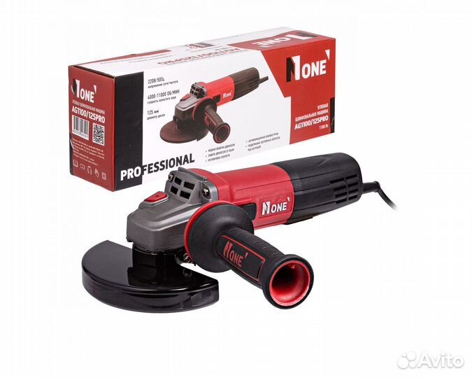 Ушм number ONE AG1100/125-PRO
