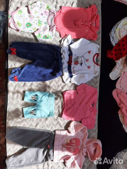 Огромный пакет вещей для девочек 45 шт