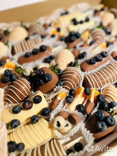 Клубника в настоящем шоколаде