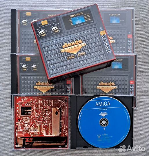 Бокс из 5 CD Amiga ГДР