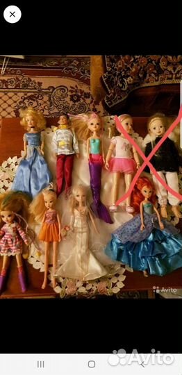 Куклы фирменные, разные