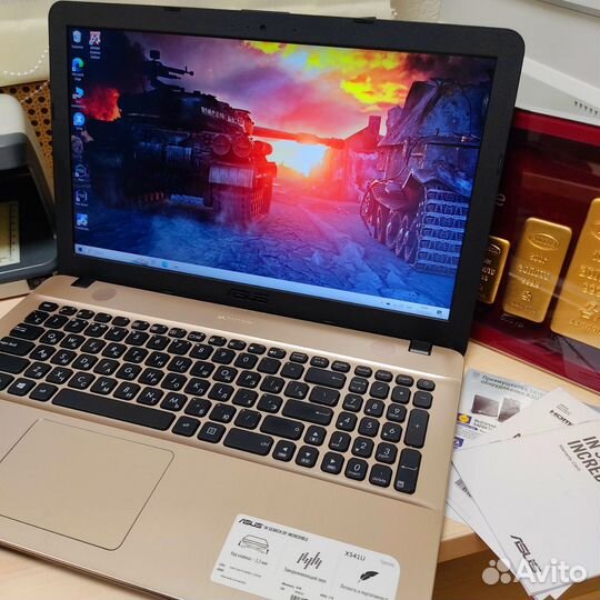 Игровой Asus, 2020год /i3/ GT 920mx/ 15,6 Full нd