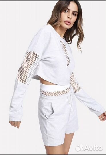 Спортивный костюм с сеткой