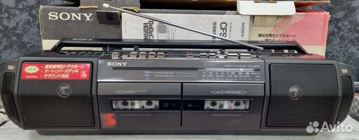Sony CFS-DW-30 в оригинальной коробке