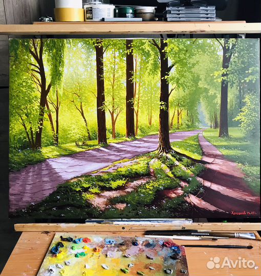 Картина лето