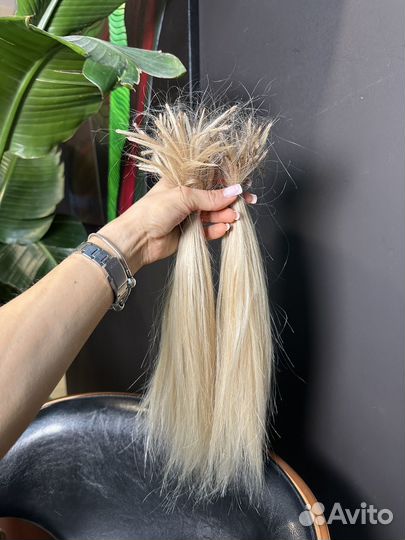 Волосы детские блонд