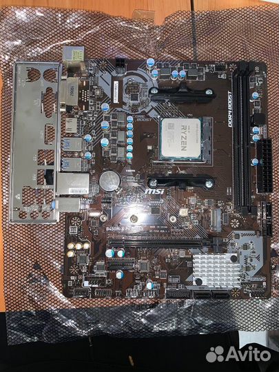 Компект Ryzen 5 5500 + MSI B450M-A pro max