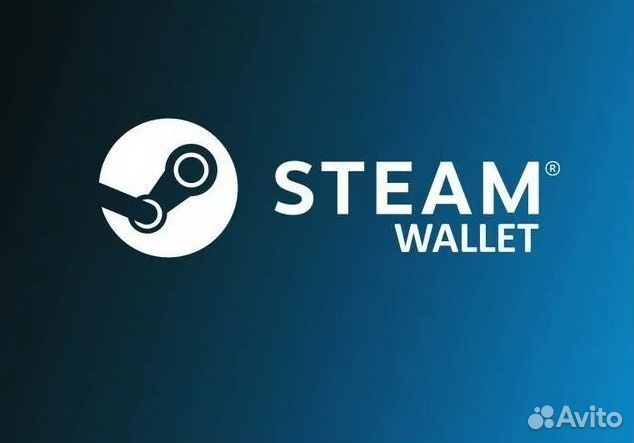 Steam Wallet быстрое пополнение Стим от 1000