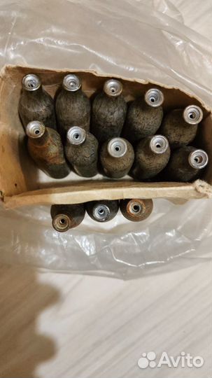 Баллончики для сифона СССР не заправленные за 13шт