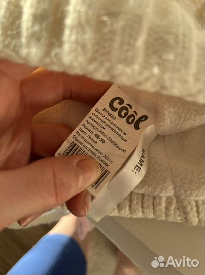 Шапка детская белая